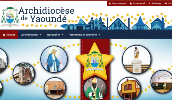 Site internet de l'archidiocèse de Yaoundé