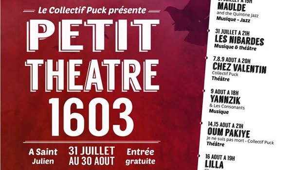 Affiche pour la Troupe Fictive